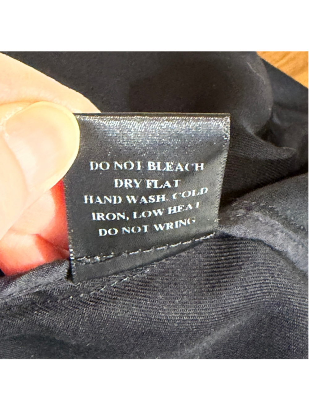 Dress Forum Tencel Trench Coat Jacket Women’s Small Black Open Front Pockets - Picture 12 of 14
